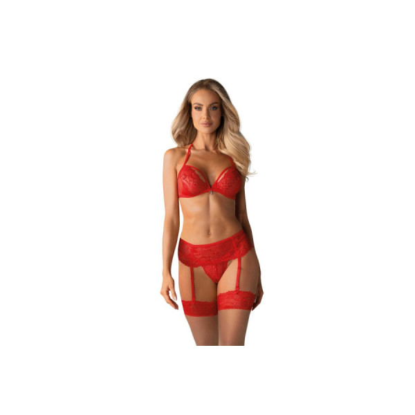 838-SEG-3 Ensemble 3 pcs - Rouge